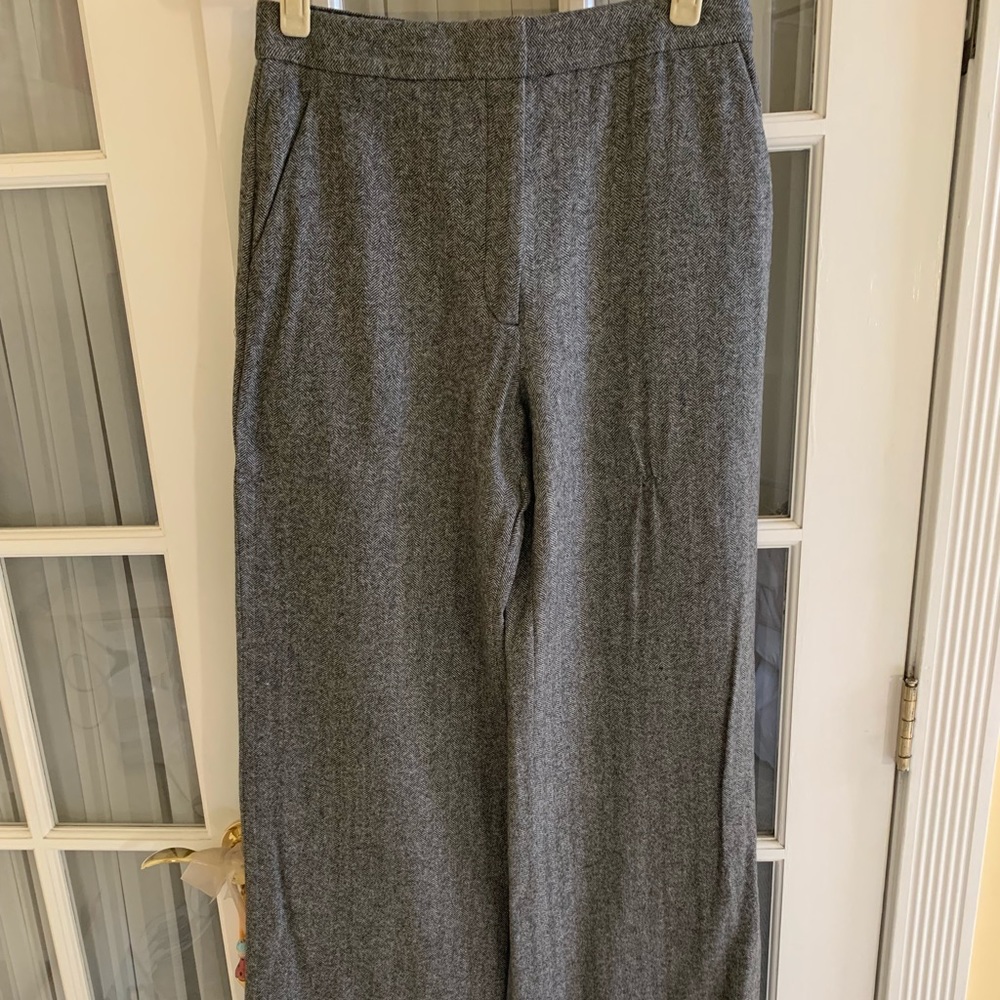 Stella McCartney grey wide leg pant